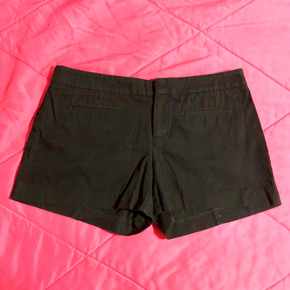 Black cotton shorts - Picture 1 of 3